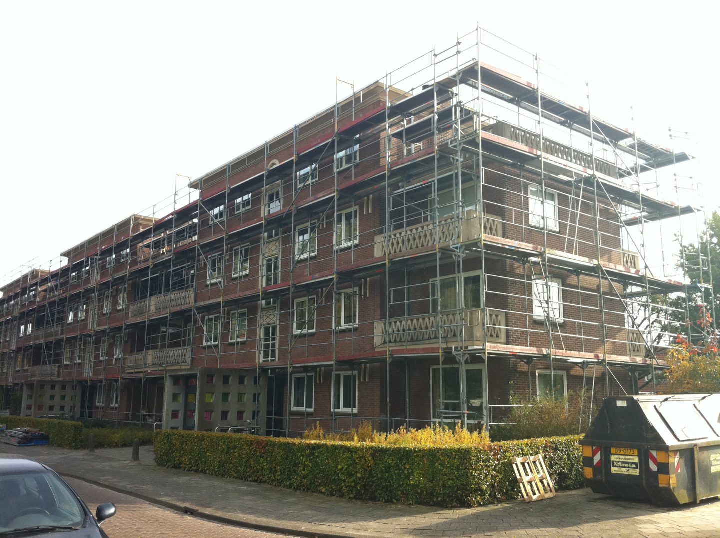 Bouwonderneming Veeneman: project Sprengenparklaan werkzaamheden